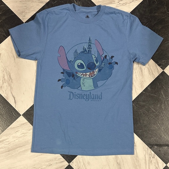 Disney Blue Stitch Graphic Tee - Picture 1 of 3